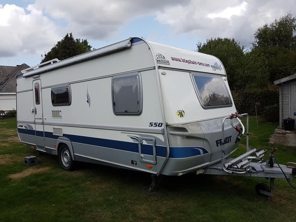 Caravan Fendt 550 Saphire TFK, Airco, Particulier, Fendt, Grand lit