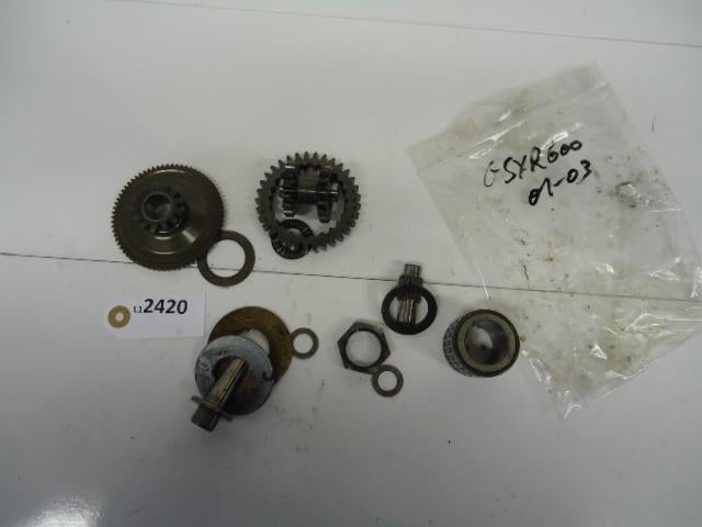 GSXR600 2001 - 2003 Suzuki Motorblok onderdelen D1-19588