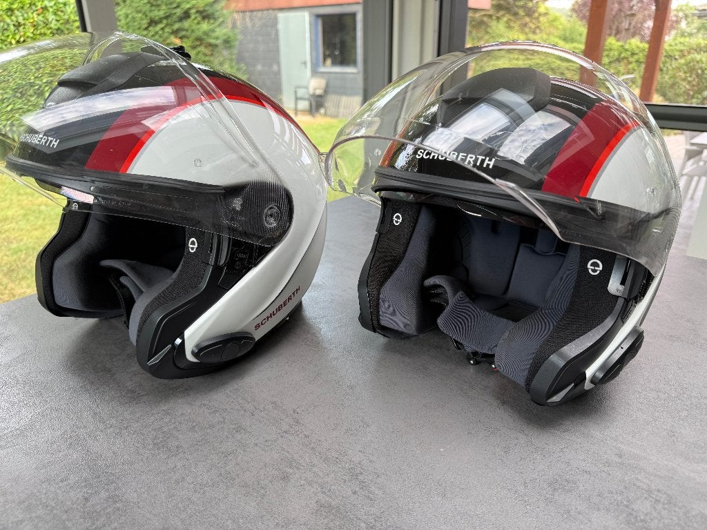 2 casques SCHUBERTH M1 PRO avec SENA SC1M, XS, Dames, Jethelm, Tweedehands