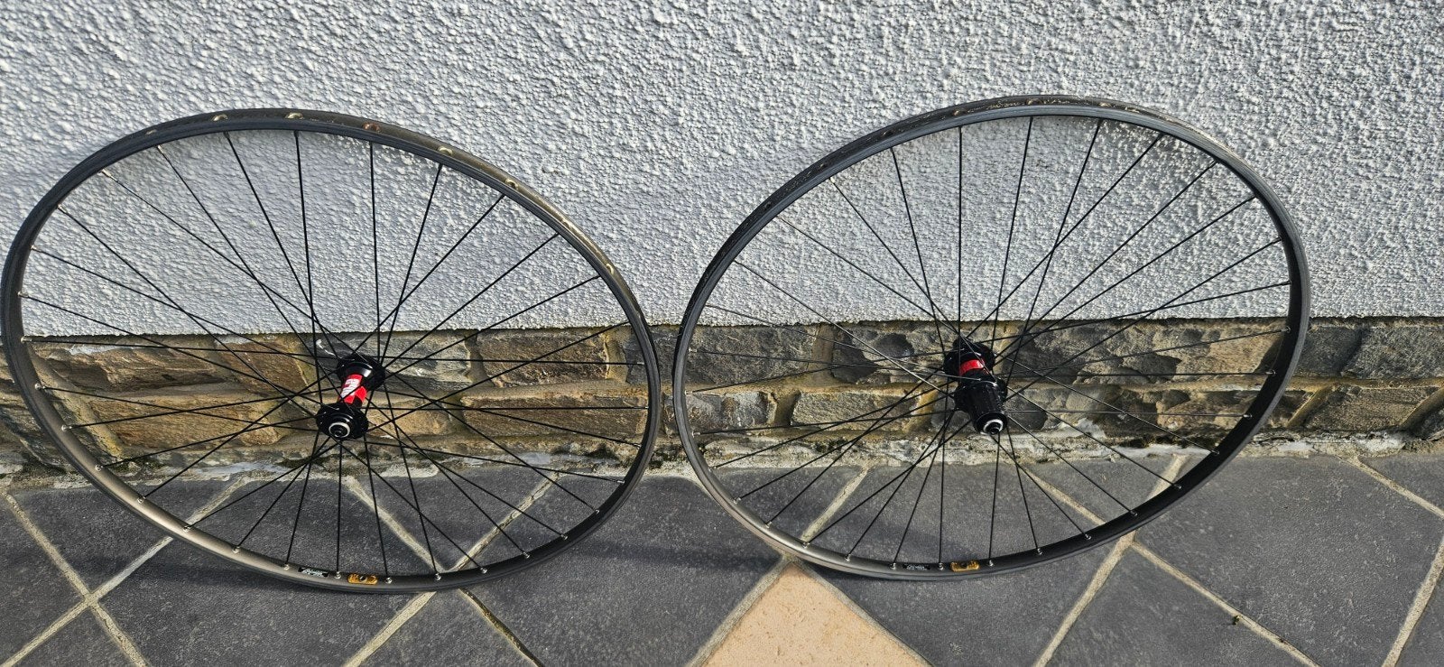 Paire de roues à boyaux Ambrosio (La Reine du Nord), Wiel, Gebruikt, Ophalen of Verzenden, Autre