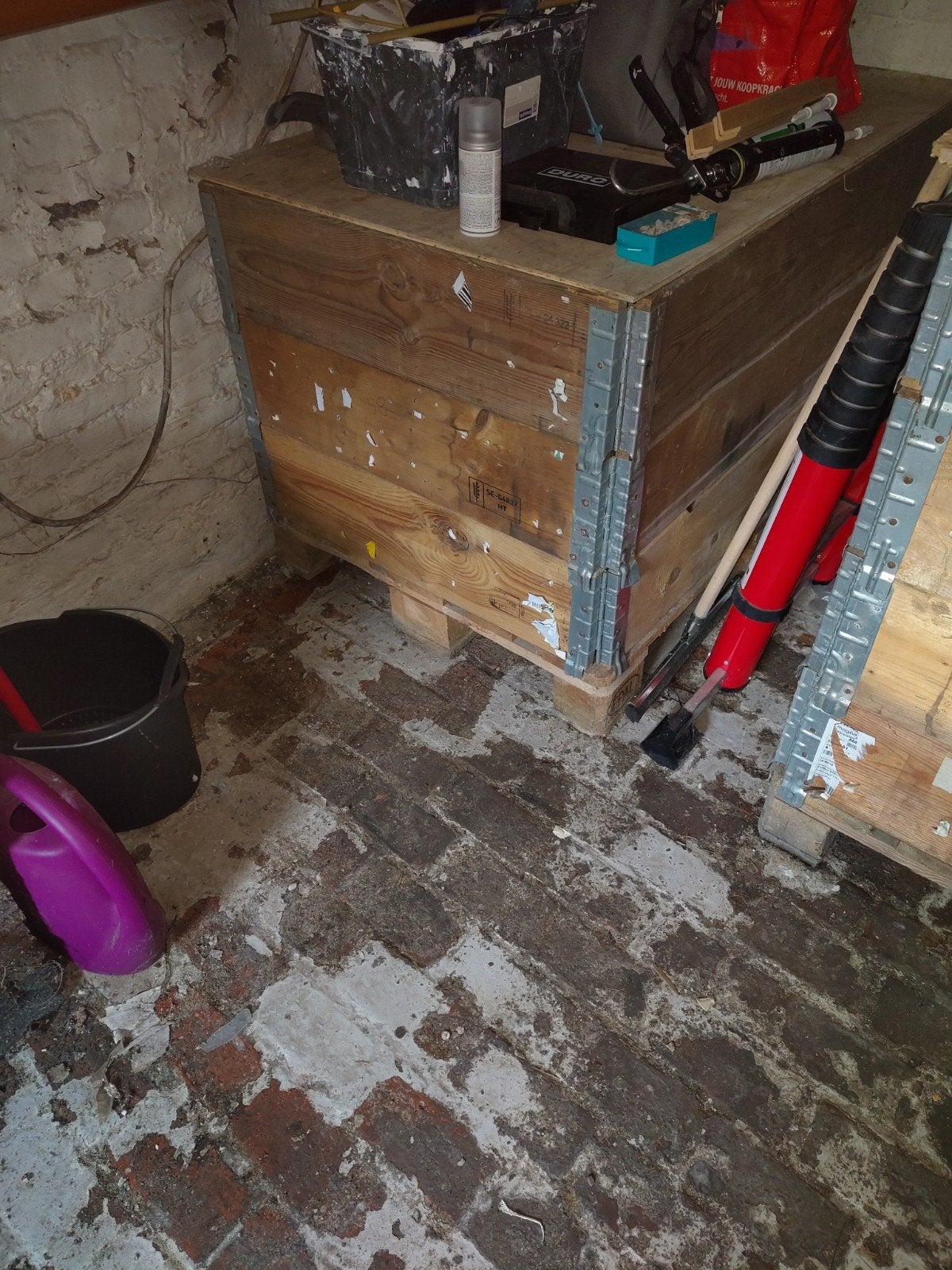 4 grote opbergkisten, Enlèvement