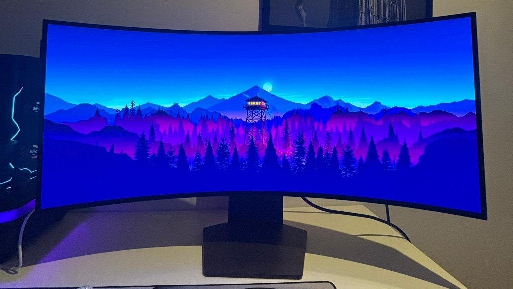 LG 39GS95QE OLED, Computers en Software, Monitoren, HDMI, Zo goed als nieuw, Overige typen, Quad HD (2K)