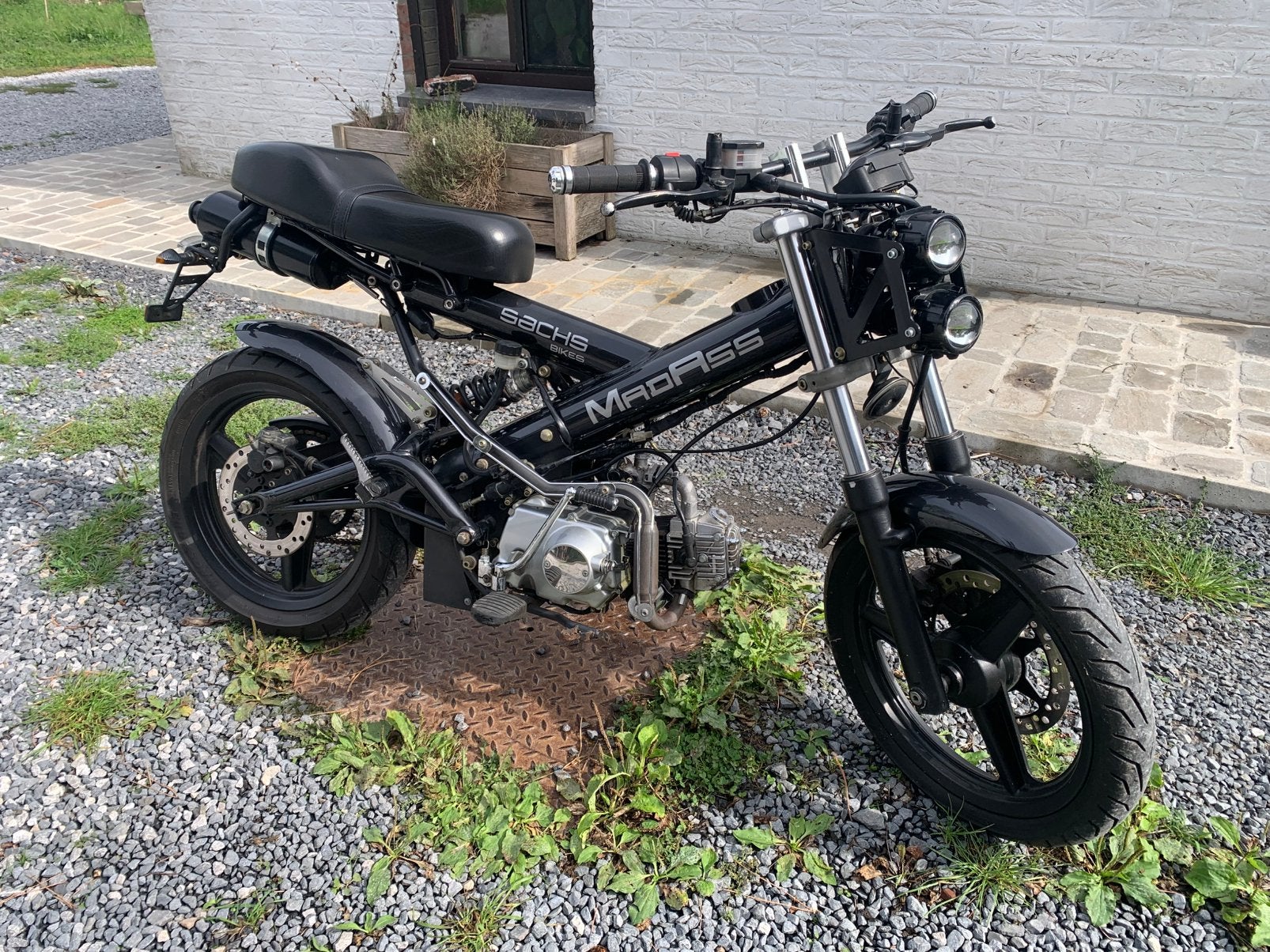 Sachs madass 50, Fietsen en Brommers, Ophalen, Klasse B (45 km/u), Zo goed als nieuw, 4 versnellingen