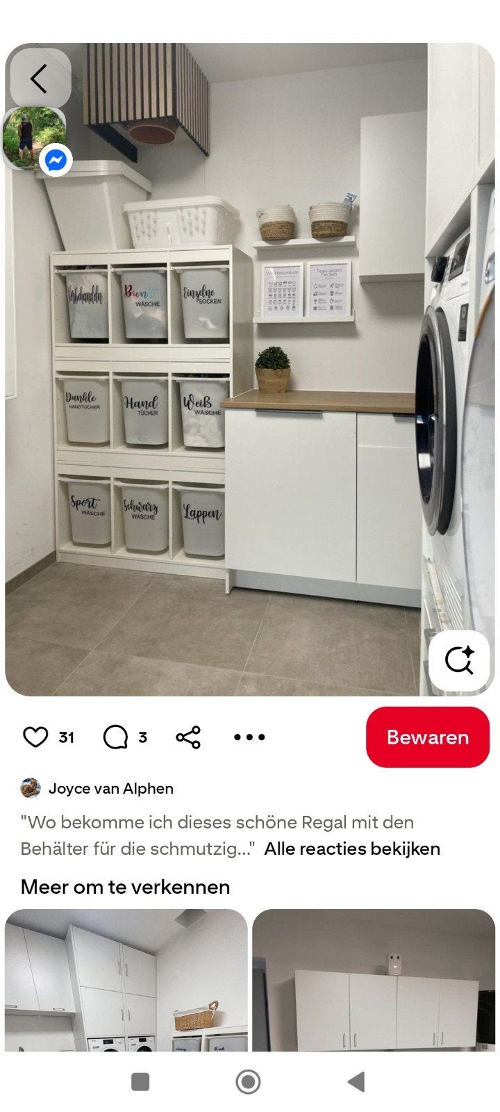 ikea trofast gezocht, Enlèvement