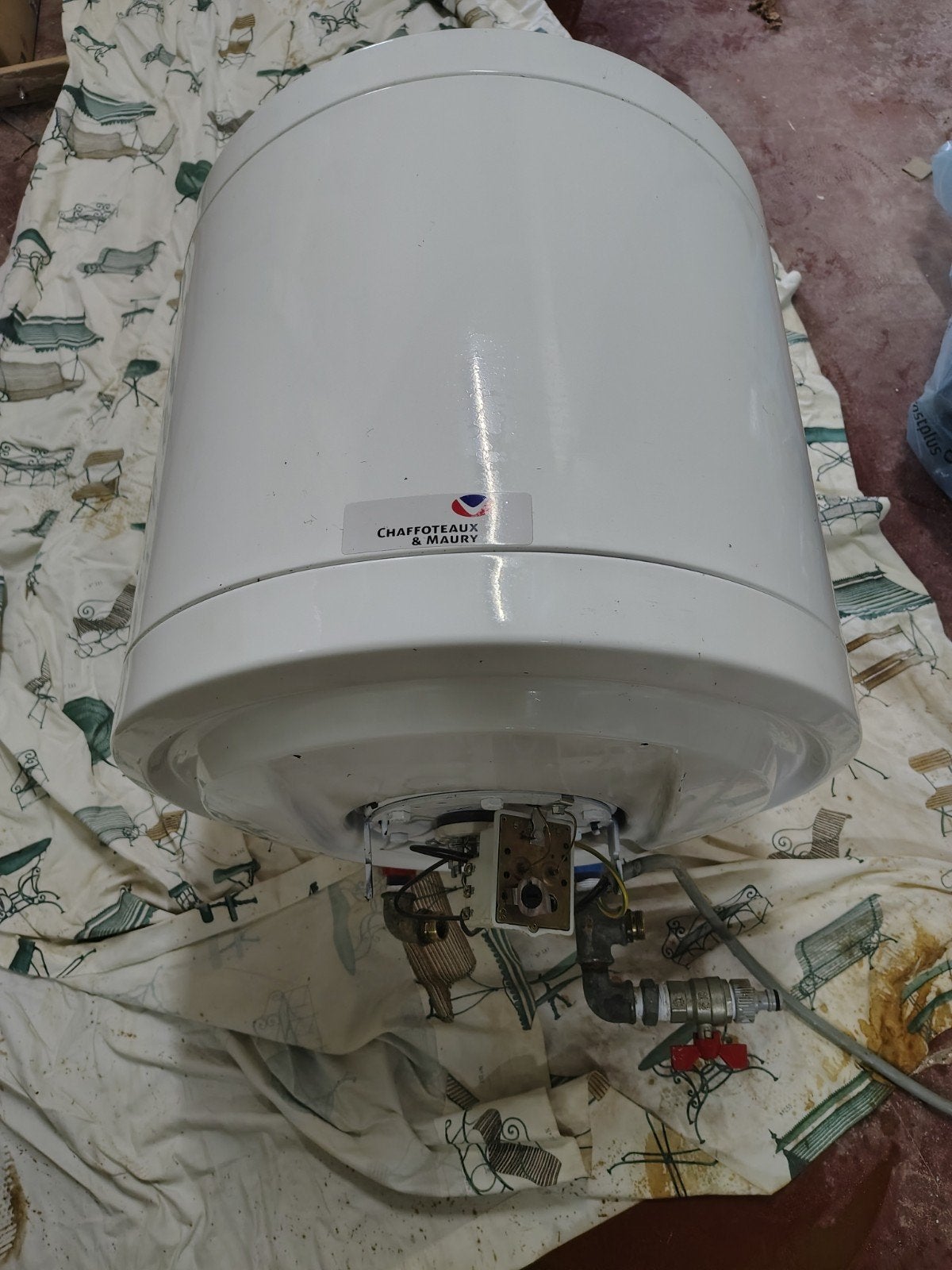 Elektrische Boiler 50l keramische weerstand, Doe-het-zelf en Bouw, Ophalen, Gebruikt, 20 tot 100 liter, Boiler