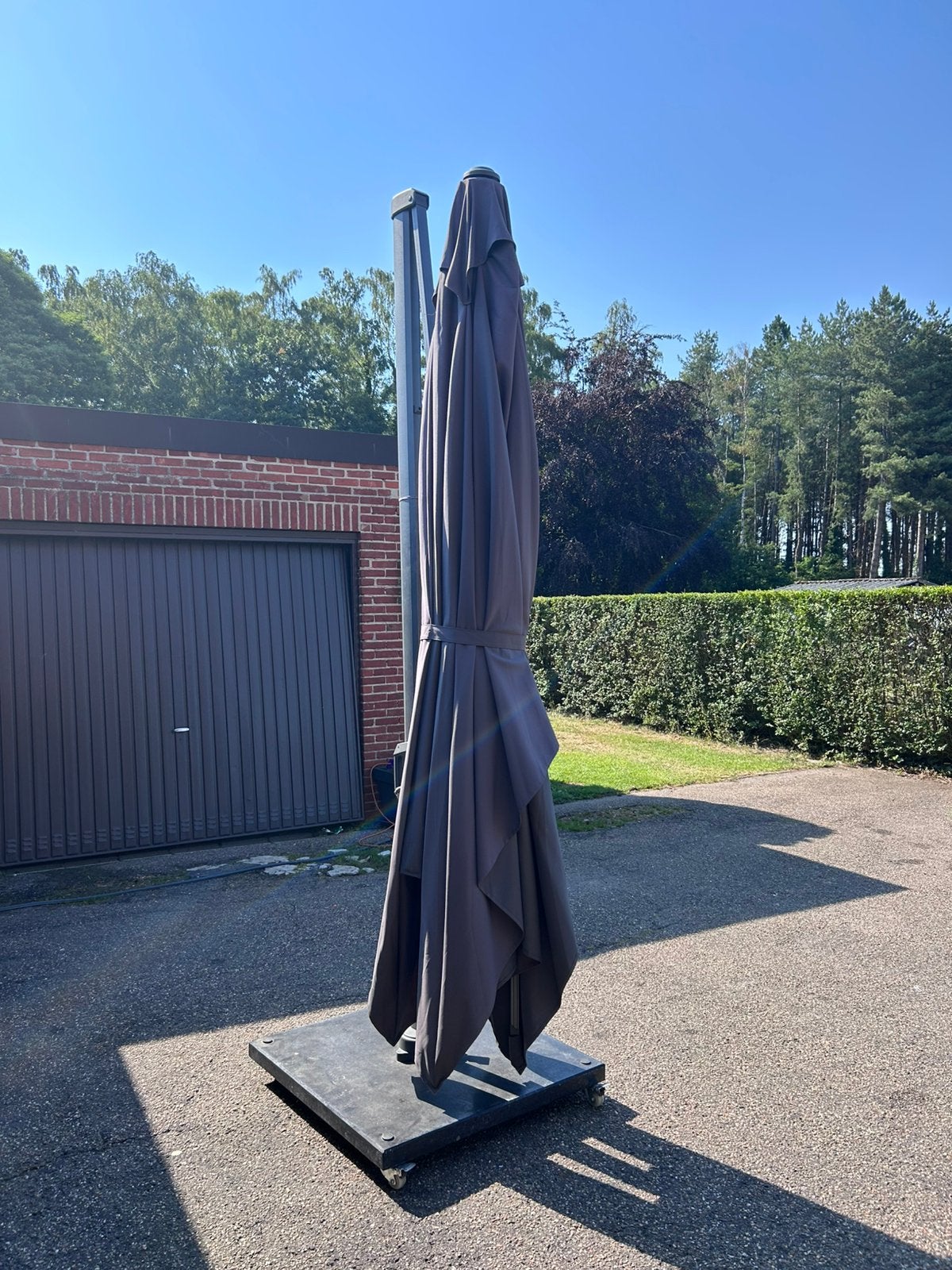 Parasol, Tuin en Terras, Ophalen, Zo goed als nieuw