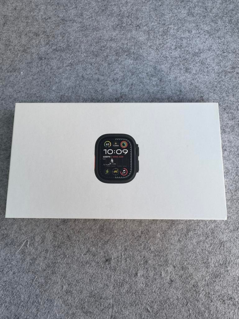 Apple watch ultra 2 black edition, Zwart, IOS, Ophalen of Verzenden, Zo goed als nieuw