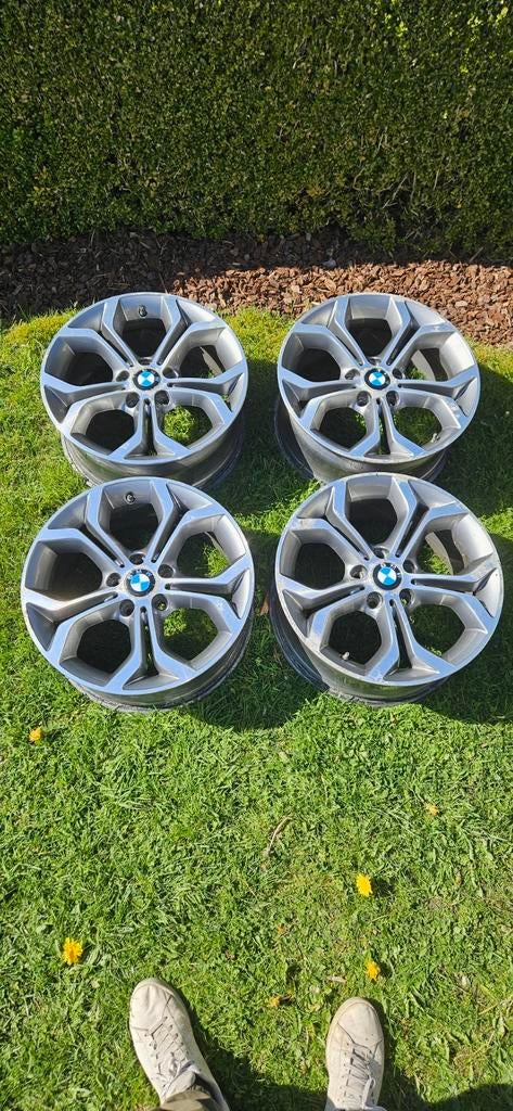 4 Jantes BMW Origine 18" – Style 607 (Rayons en Y), Enlèvement, Utilisé, 18 pouces, Jante(s)