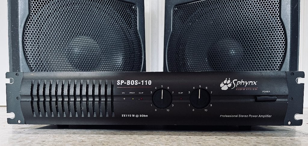 Kit sono Sphynx SP-BOS-110 + 2 enceintes DAP Audio + câbles, TV, Hi-fi & Vidéo, Autres marques, Câbles inclus, Enceinte de fête