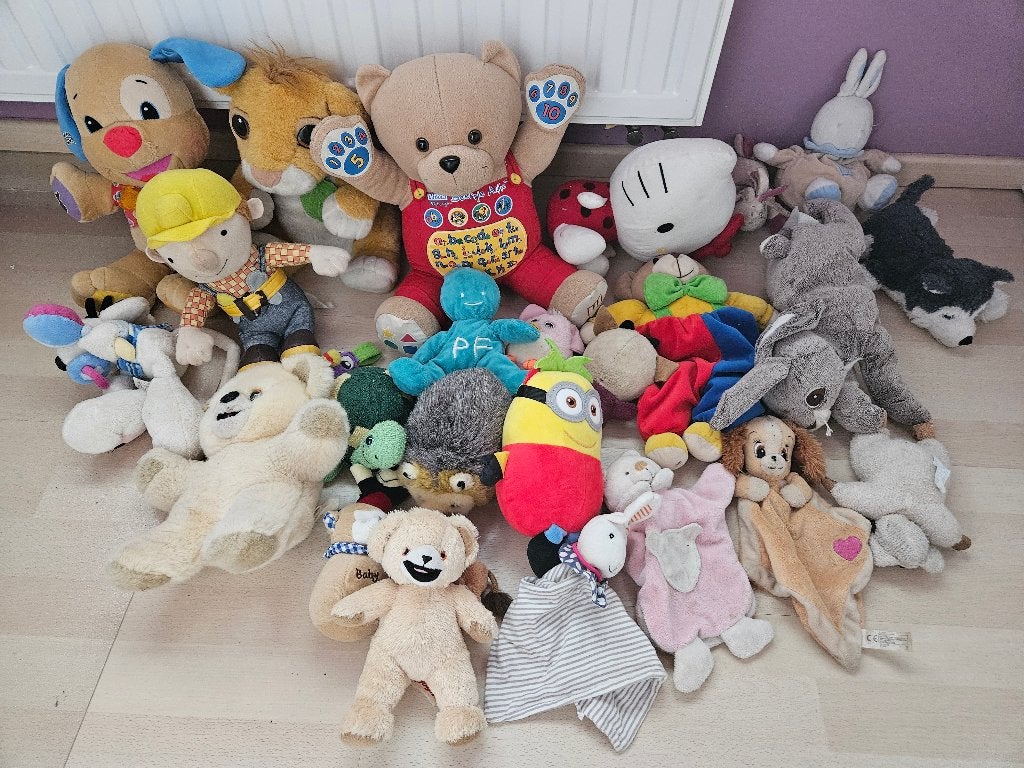 Knuffels met 1 Vtech knuffel, Ophalen, Gebruikt