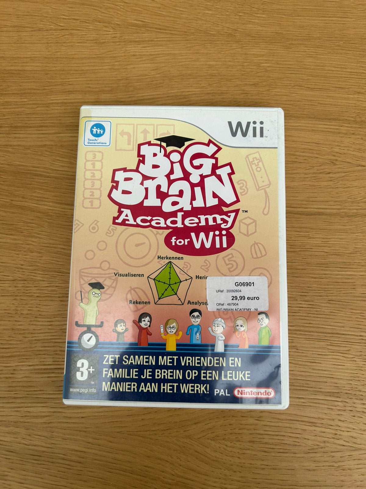 Big Brain Academy For Wii ( Nintendo Wii ), Ophalen of Verzenden, Gebruikt, Puzzel en Educatief, Online
