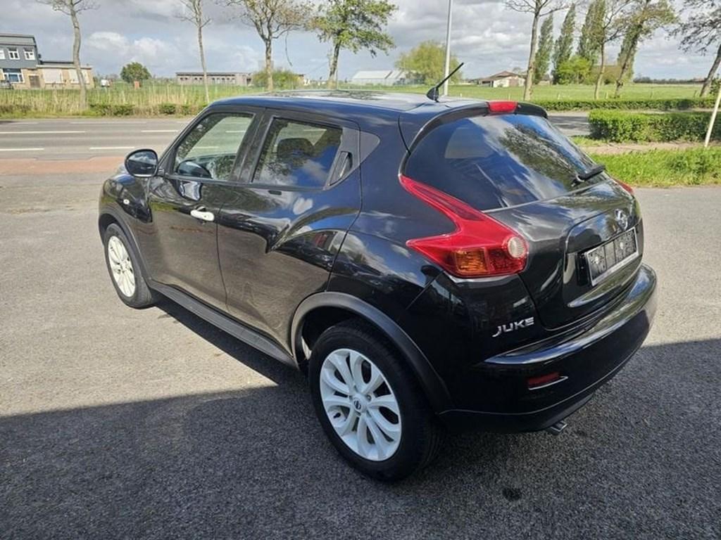 Nissan Juke 1.6 Tekna 4x2 + leder  44000 KM, Euro 5, 139 g/km, Zwart, Zwart