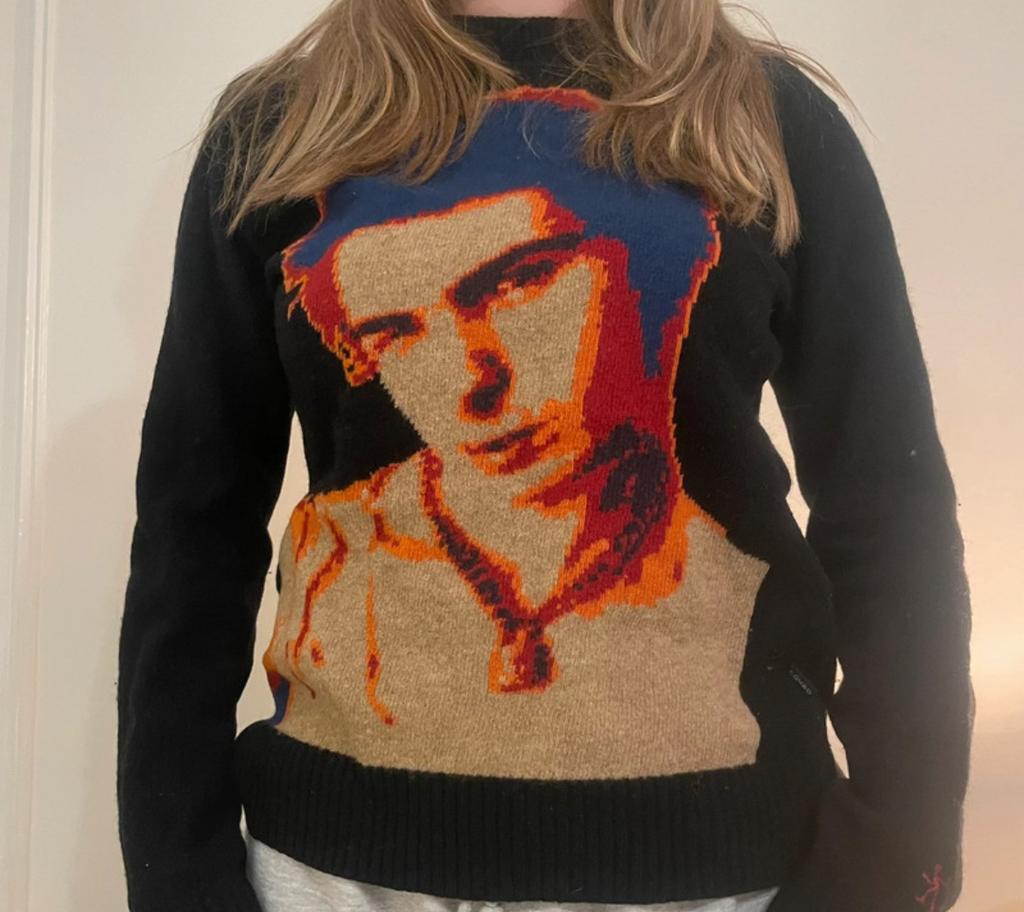 Sid Vicious trui, Kleding | Dames, Truien en Vesten, Verzenden, Zo goed als nieuw, Maat 34 (XS) of kleiner, Zwart