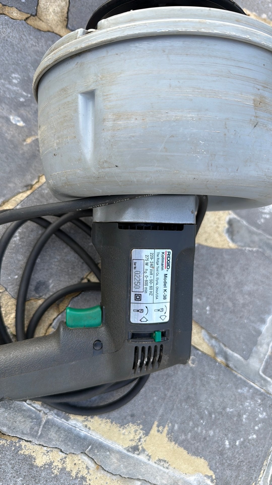 RIDGID buis openmaken, Ophalen, Zo goed als nieuw