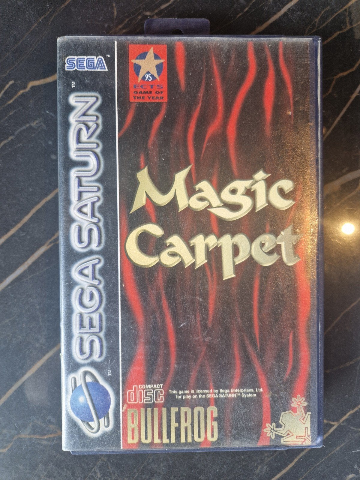 SEGA SATURN Magic Carpet PAL - Compleet (CIB) - Bullfrog, Games en Spelcomputers, Games | Sega, Ophalen