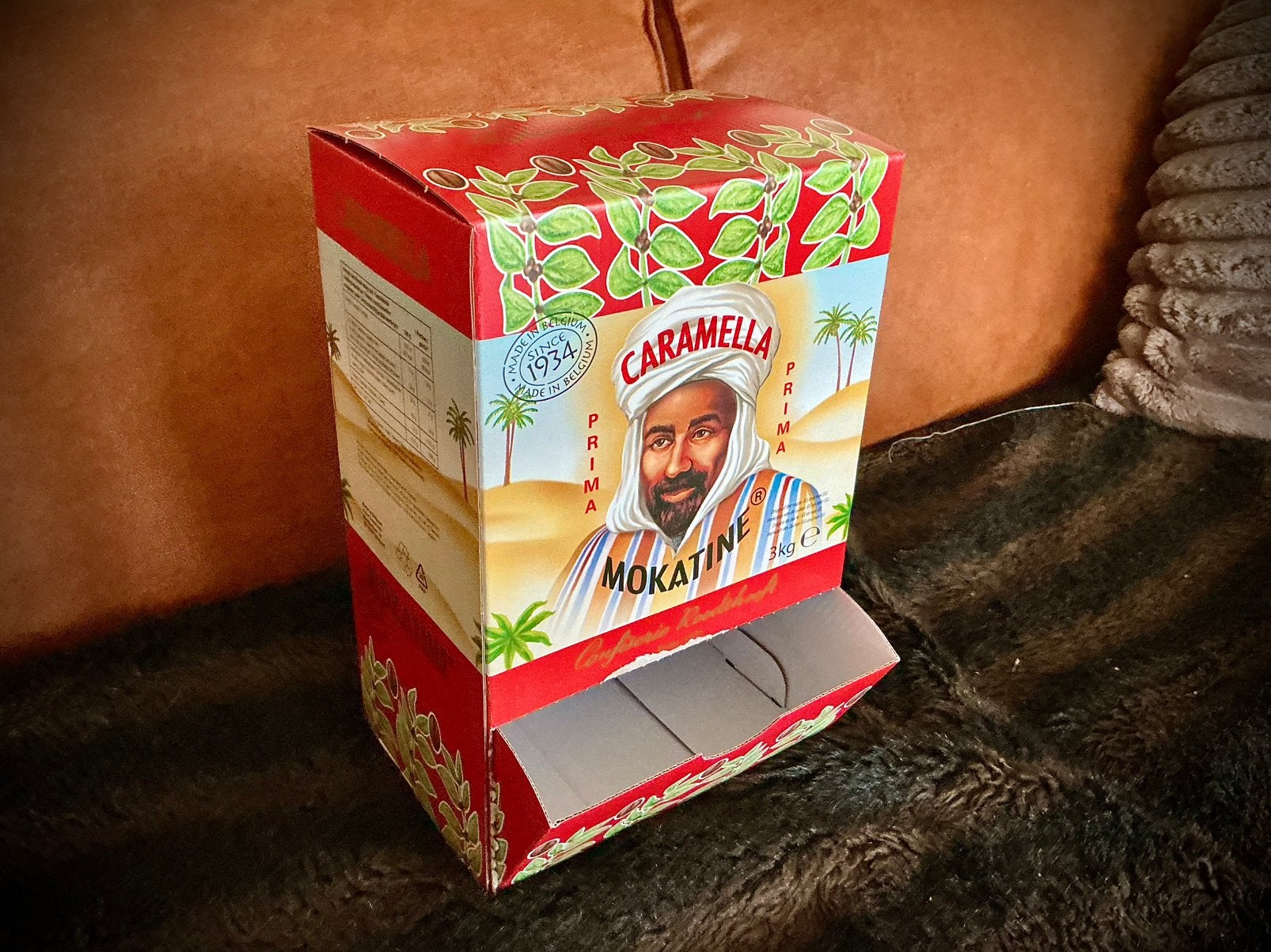 Roodthooft Caramella 3Kg verpakking Doos 👳🏽‍♂️, Enlèvement ou Envoi, Utilisé, Emballage