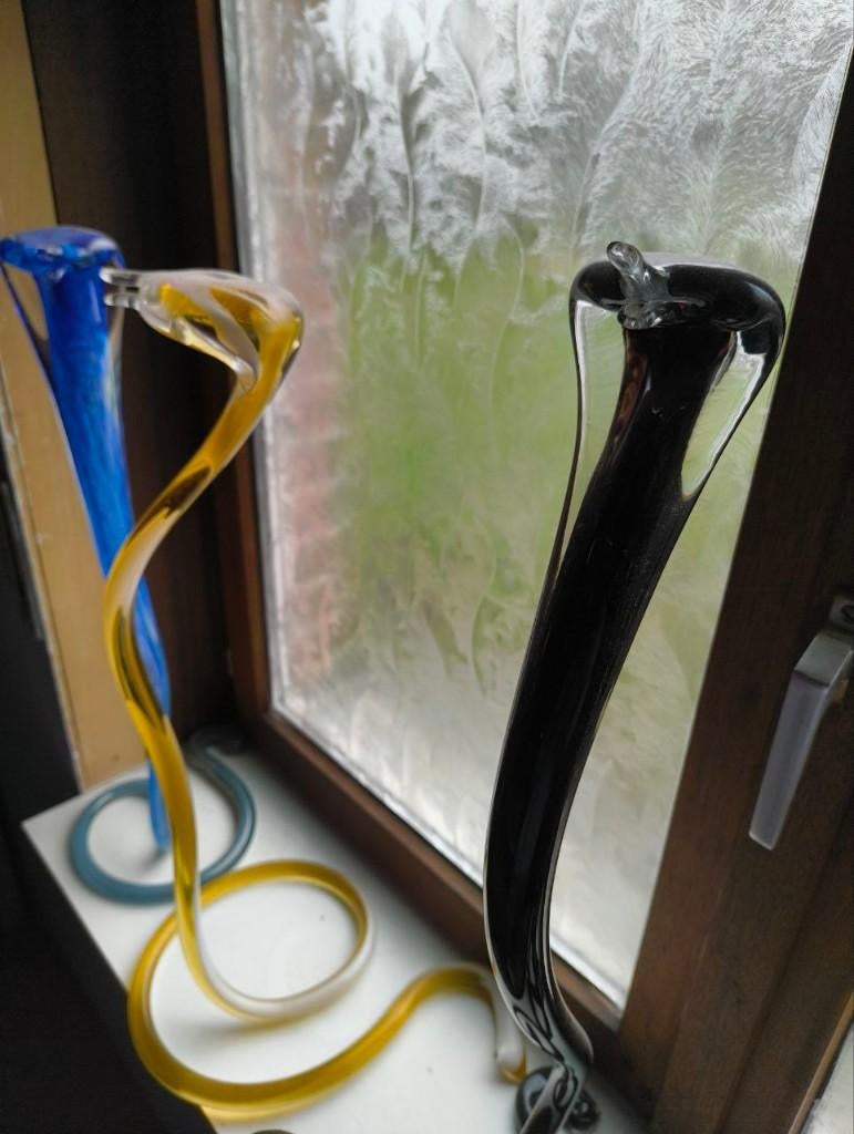 Tuyau en verre de Murano, Enlèvement
