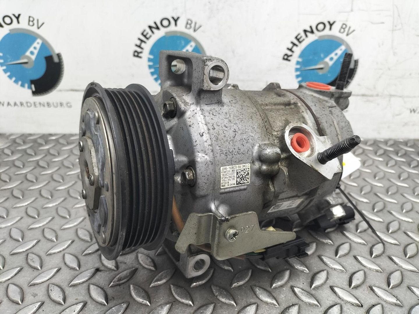 FORD FOCUS AIRCO COMPRESSOR / AIRCOPOMP JD8B19D629BA 2018, Ophalen of Verzenden, Gebruikt, ARN erkend