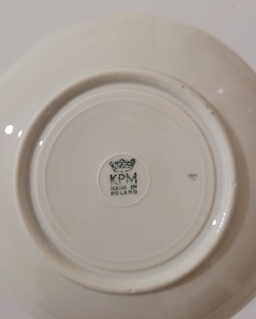 Retro servies voor 12 personen, Ophalen