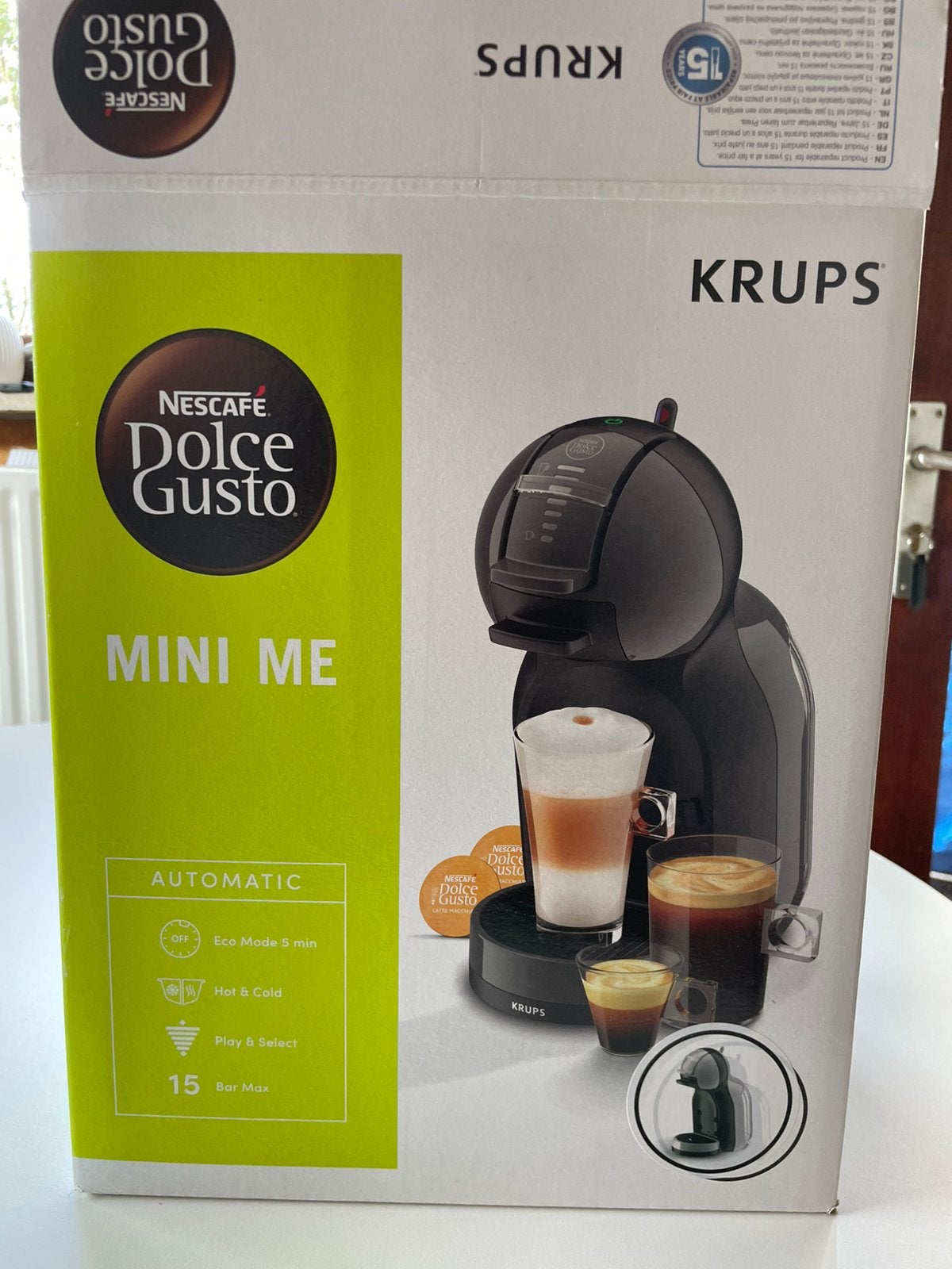 Dolce gusto Koffiemachine, Ophalen, Koffiemachine, Zo goed als nieuw, Koffiepads en cups