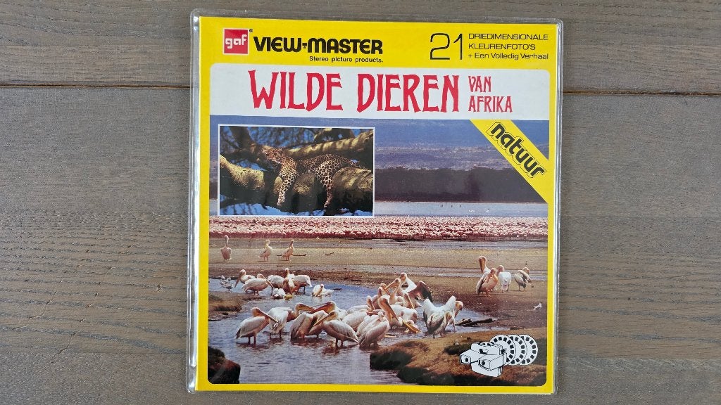 Viewmaster - GAF Wilde Dieren van Afrika - orig gesl verpakk, Verzamelen, Ophalen, Nieuw