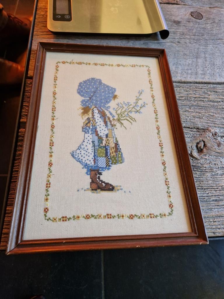 Holly Hobbie borduurraam, Ophalen of Verzenden