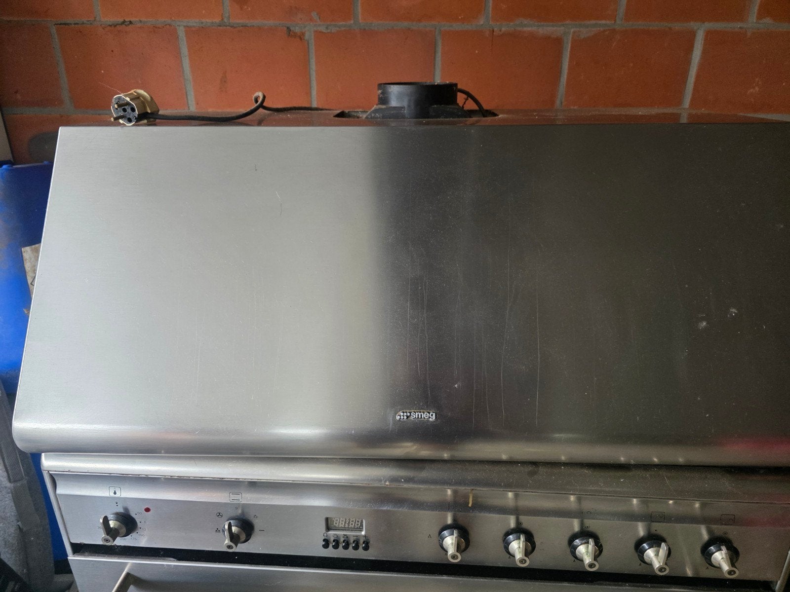 Smeg dampkap, Elektronische apparatuur, Afzuigkappen, Ophalen, Gebruikt, Vrijstaand