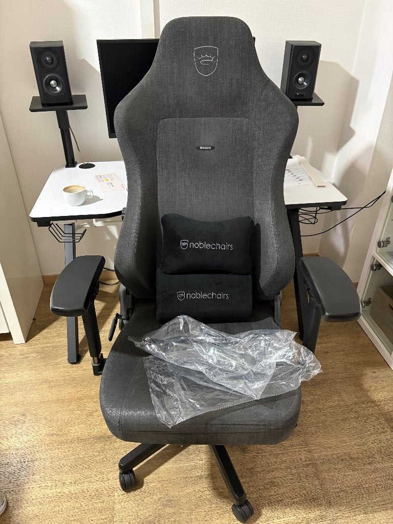 chaise fauteuil bureau gamer geek NOBLE CHAIRS HERO TX, Maison & Meubles, Chaises de bureau, Autres couleurs, Comme neuf, Enlèvement