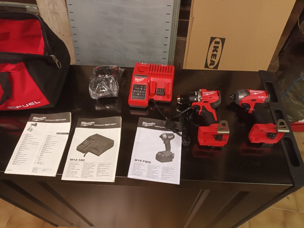 Gereedschap, Bricolage & Construction, Outillage | Outillage à main, Enlèvement, Comme neuf, Jeu d'outils, Milwaukee