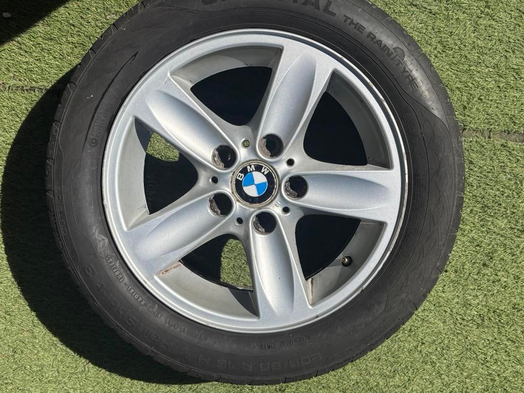 Jante BMW 16 pouces avec pneu, 16 pouces, 205 mm, Pneu(s), Enlèvement