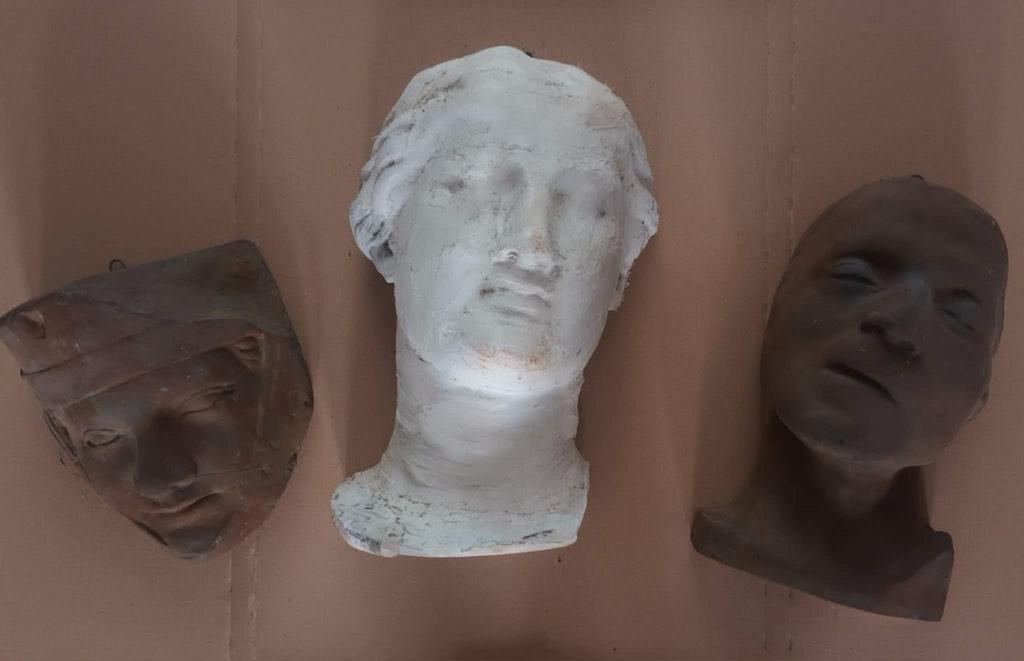 Platres anciens d'atelier!, Enlèvement, Utilisé