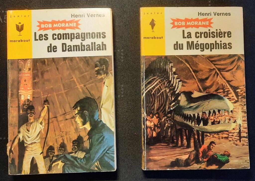Bob Morane 2 livres, Boeken, Ophalen of Verzenden, Zo goed als nieuw, Henri Vernes.