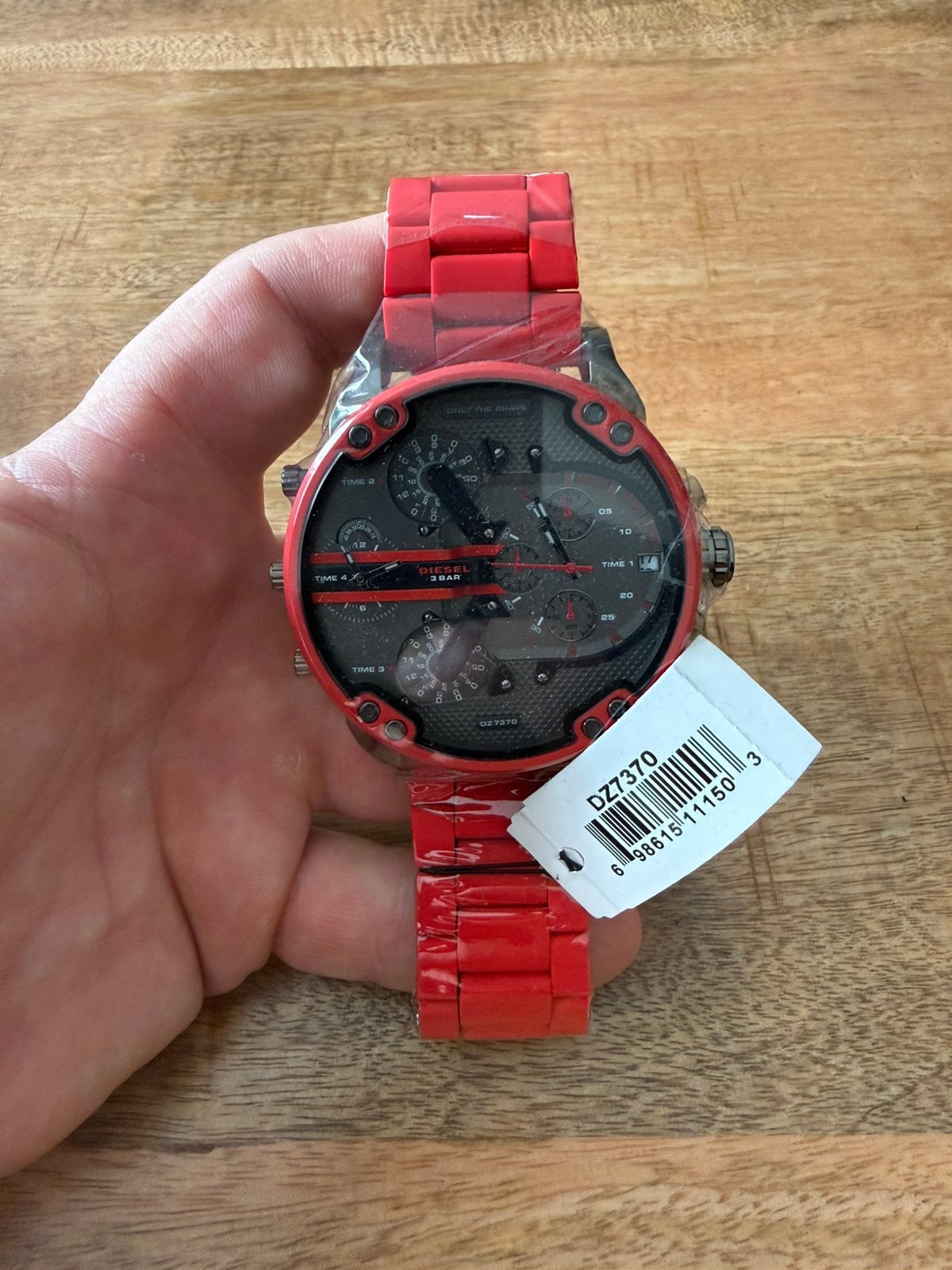 Montre Diesel Mr Big Daddy NEUVE, Enlèvement, Comme neuf
