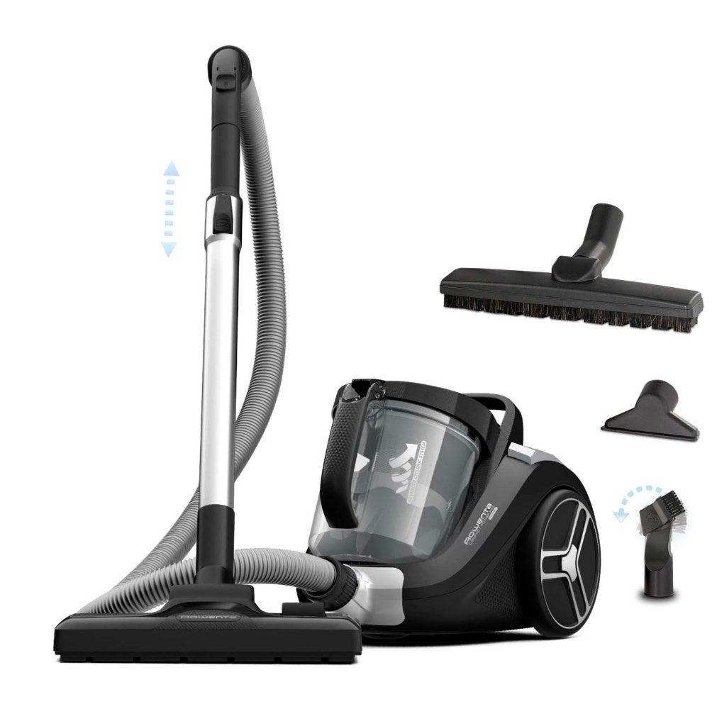 Rowenta Compact Power XXL Bagless Vacuum Cleaner, Electroménager, Aspirateurs, Rowenta, Réservoir, Convient aux sols durs, Aspirateur traîneau
