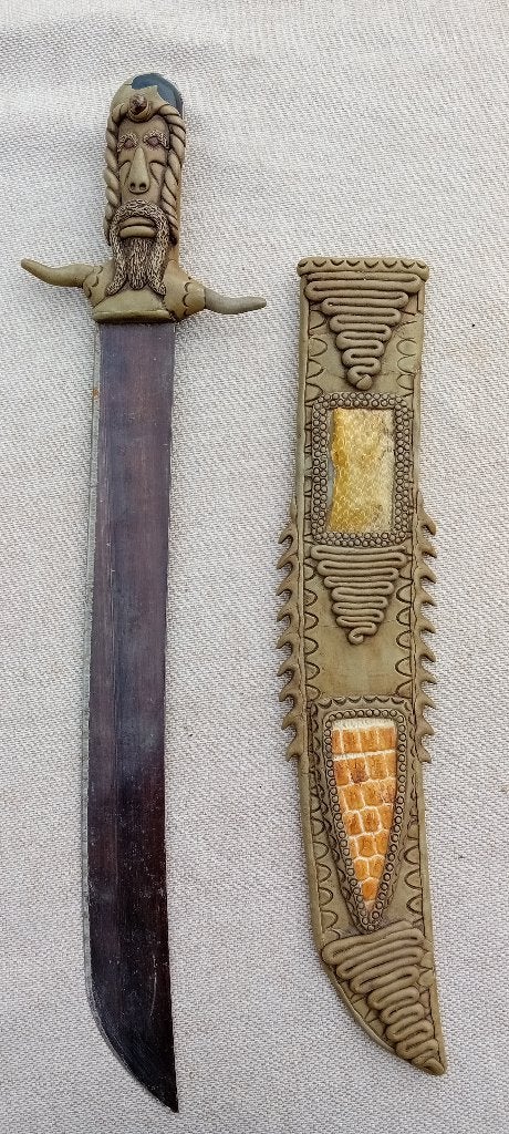 machette Collins thème serpent et crocodile, Enlèvement ou Envoi, Autres, Couteau ou Poignard