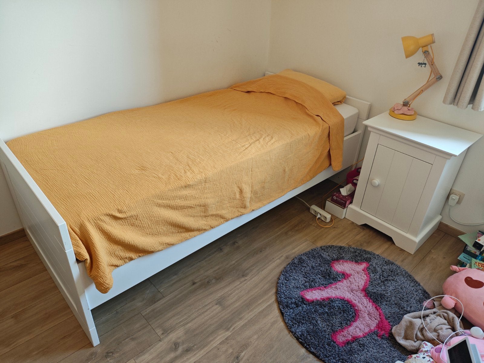 Qax volledig evoluerende kinderkamer - bed, dressoir, enz, Ophalen, Lattenbodem