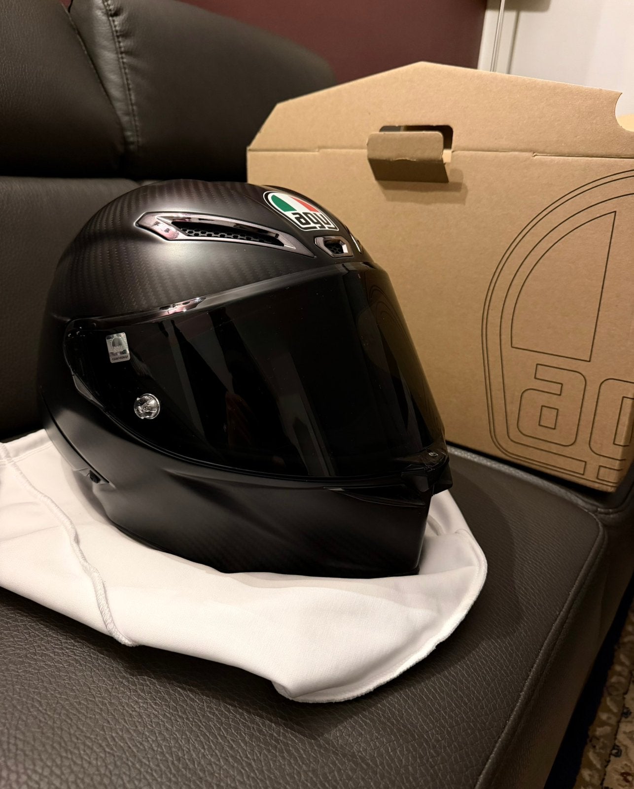 Casque Agv pista gp rr, Motos, Enlèvement ou Envoi, S, AGV