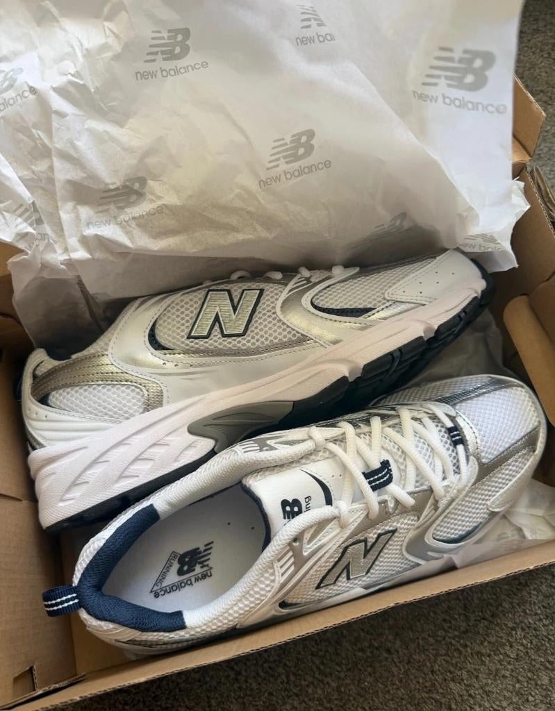 New Balance 530 Maat 39.5, Verzenden, Wit, New Balance, Nieuw
