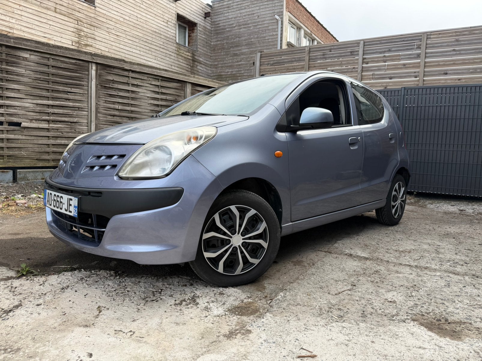 Nissan Pixo, Auto's, Nissan, Voorwielaandrijving, 4 zetels, Stof, Blauw