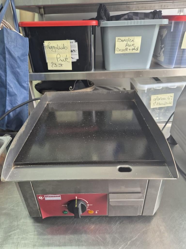 Diamond hamburger bakplaat, Elektronische apparatuur, Ophalen, Zo goed als nieuw