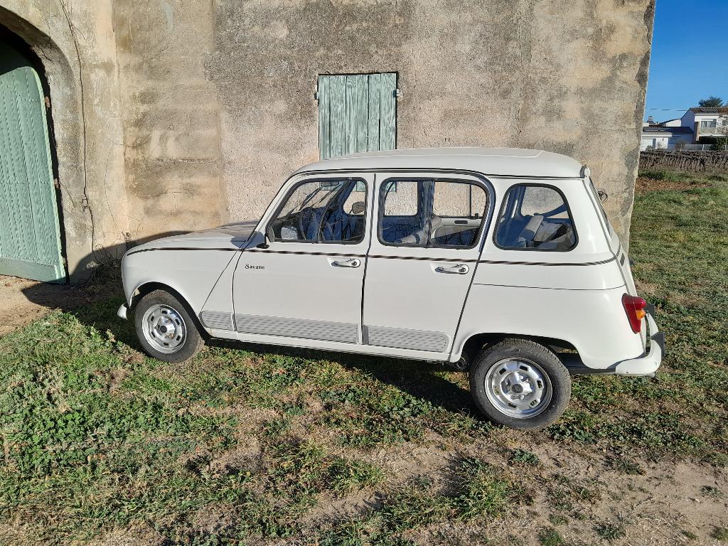 Renault R4 Savane, Auto's, Renault, Beige, Beige, 5 zetels, 5 deurs