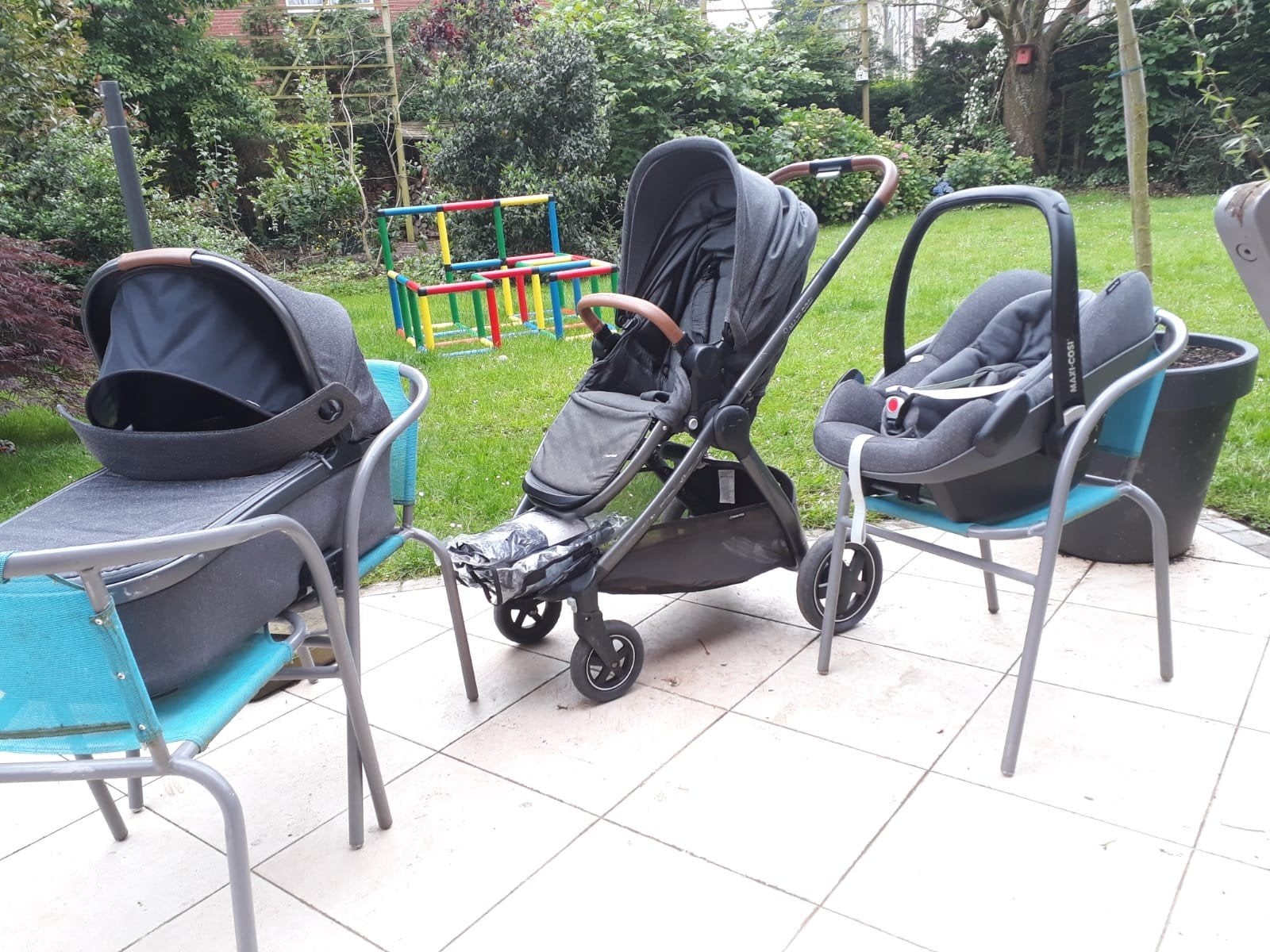 poussette MaxiCosi, Enfants & Bébés, Avec siège auto, Poussette combi, Comme neuf, Enlèvement