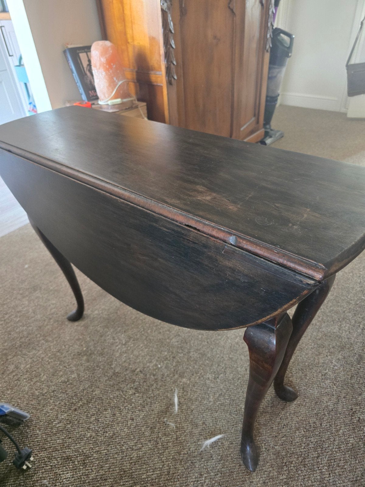 antieke queen Ann gateleg tafel, Ophalen