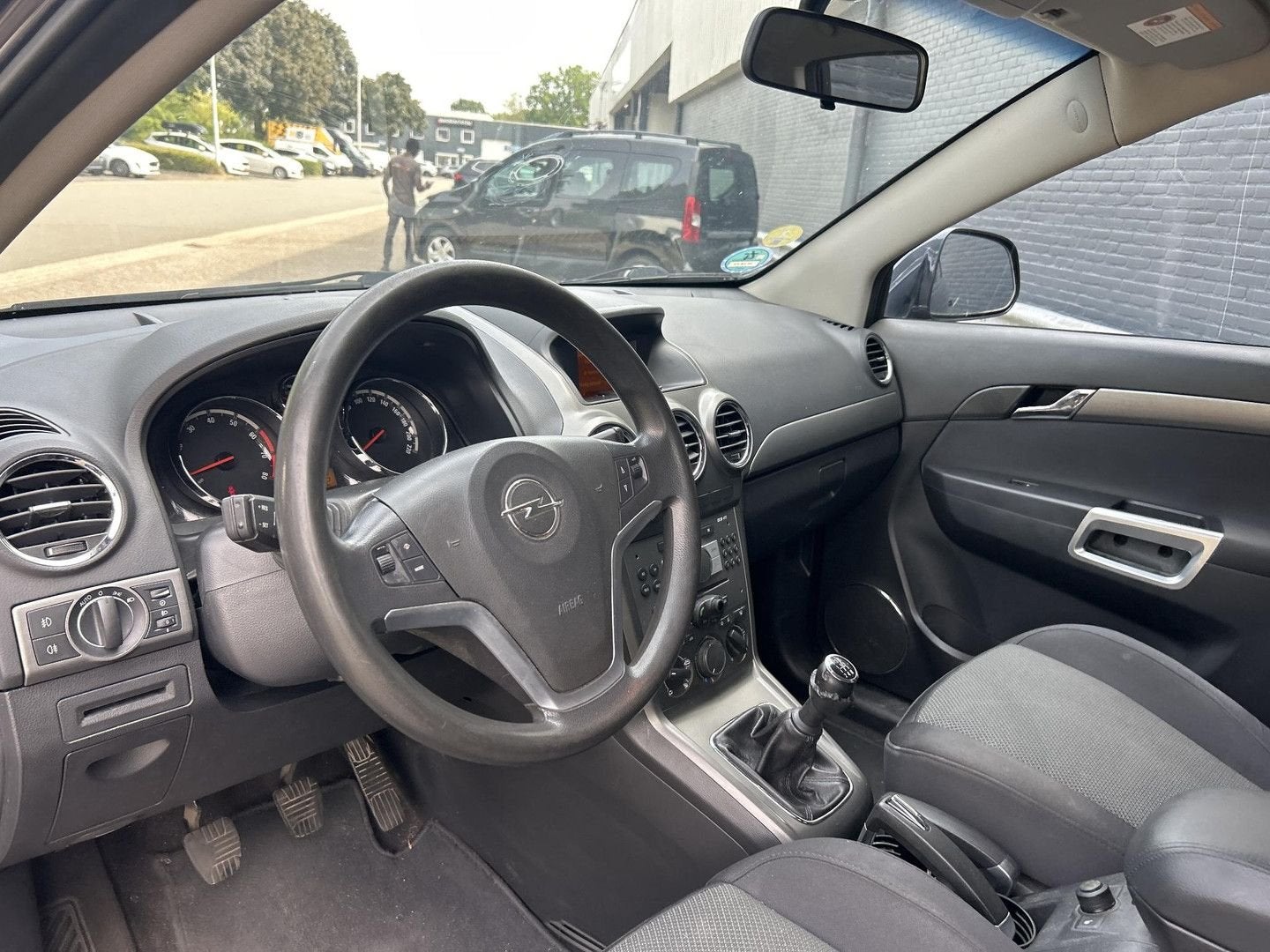 Opel Antara 2.4-16V Enjoy | Climate | Cruise | PDC | Trekhaa, Auto's, Zwart, Blauw, Bedrijf, Handgeschakeld