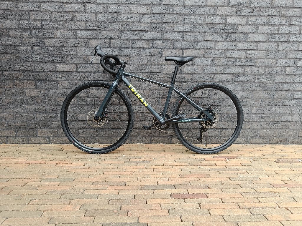 Triban gravel fiets kind, Fietsen en Brommers, 26 inch, 10 tot 15 versnellingen, Heren, Aluminium