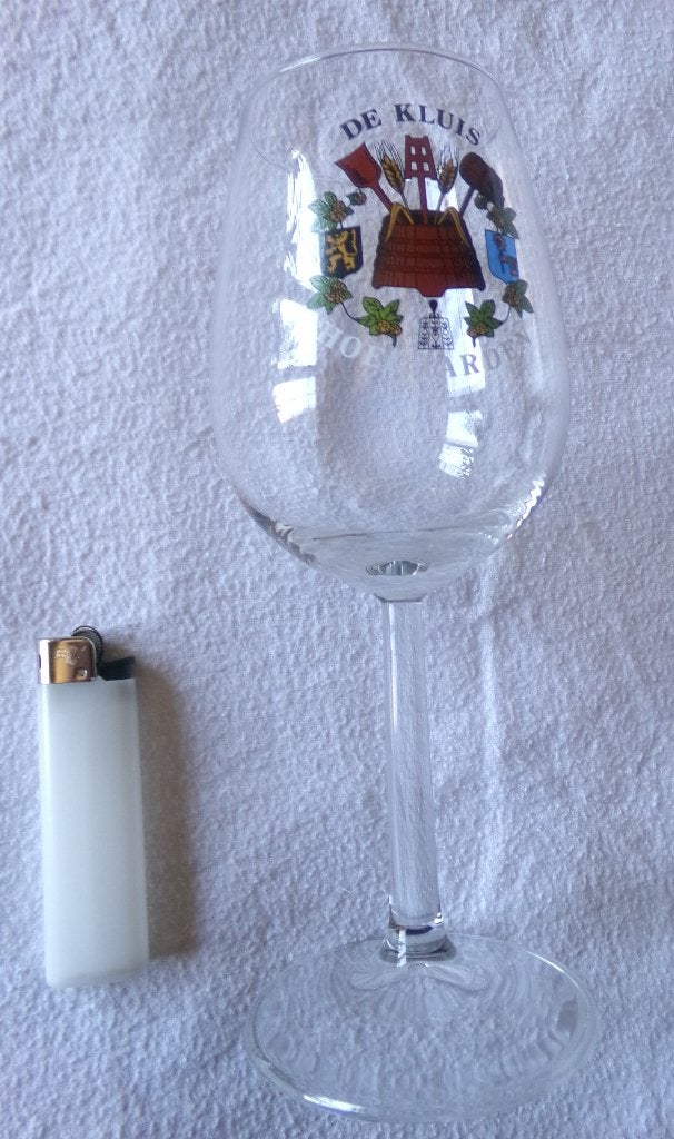 Galopin proefglas Hoegaarden De Kluis, Ophalen of Verzenden, Zo goed als nieuw, Glas of Glazen, Overige merken