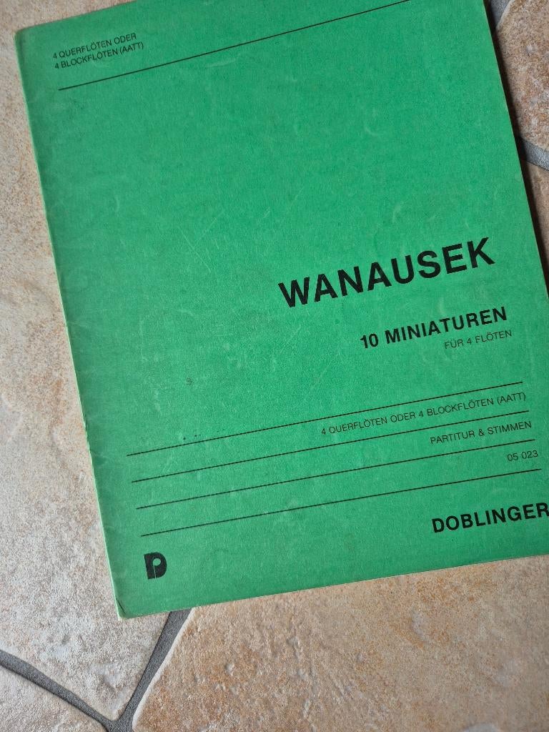 Bladmuziek 3 of meer fluiten klassiek en populair, Muziek en Instrumenten, Bladmuziek, Zo goed als nieuw, Overige soorten, Klassiek