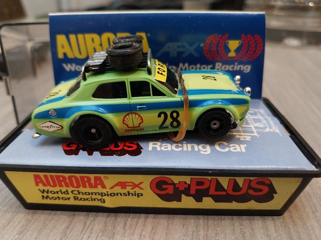 Aurora AFX G+Plus #1737 Ford Escort Rally - Stenciled Nieuw!, Ophalen, Nieuw, Auto