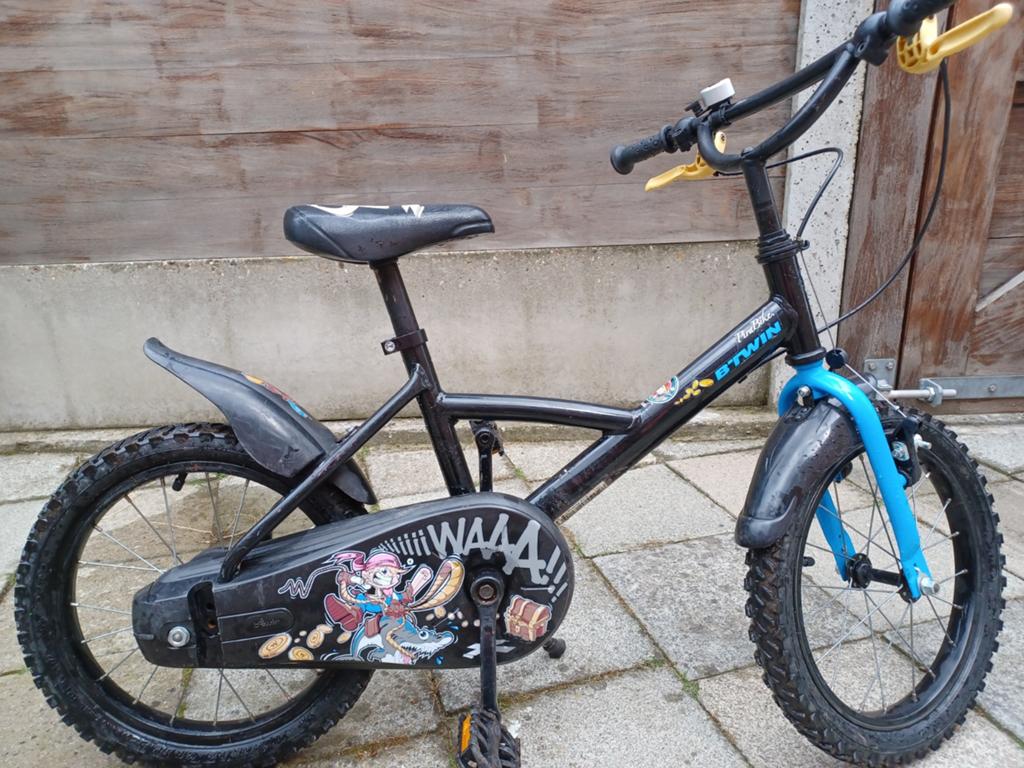 Fiets 16 inch, Frein à tambour, 16 à 20 pouces, Enlèvement, Utilisé