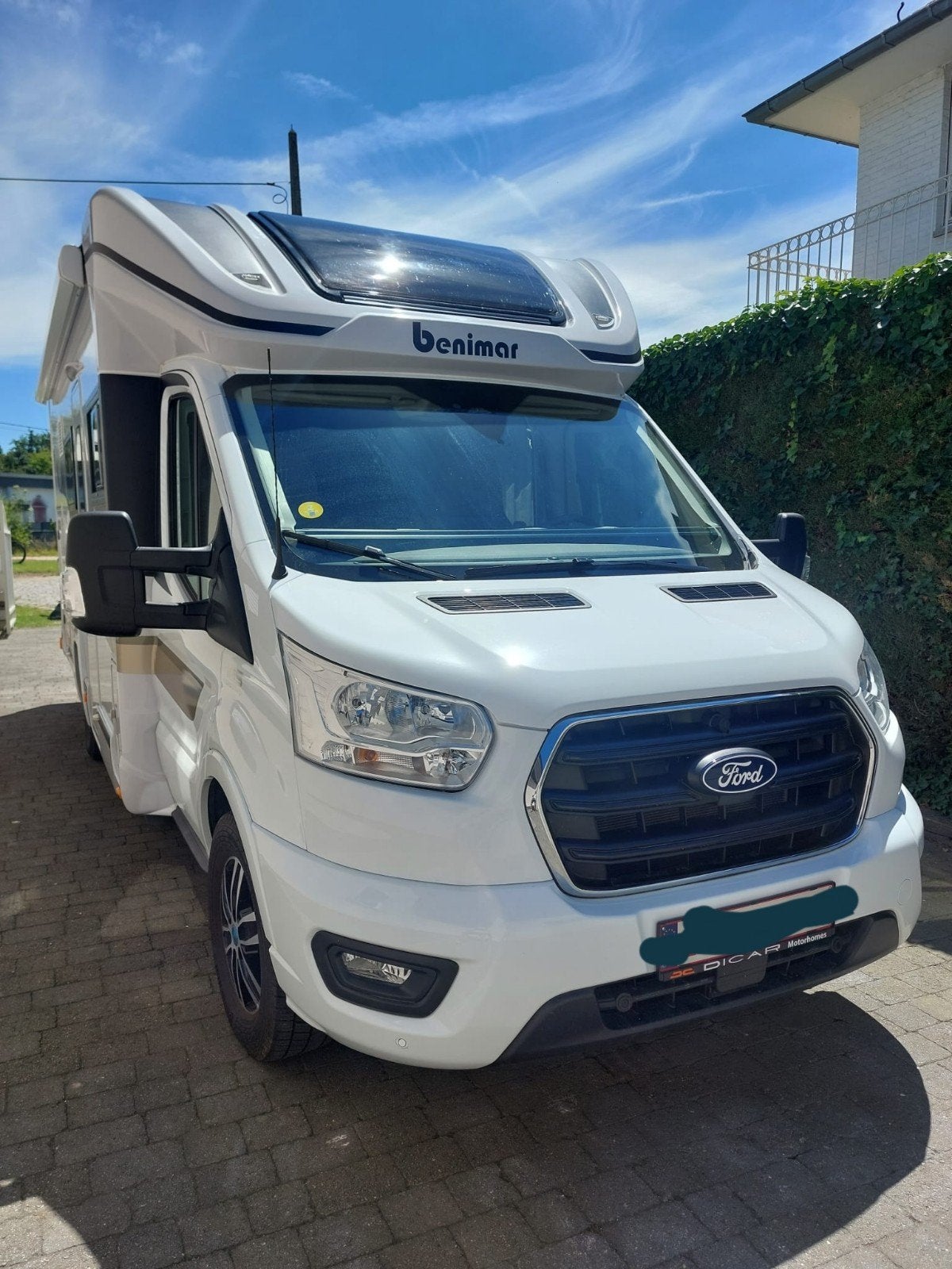 BENIMAR COCOON 444, 06/2025, AUTOMAAT FORD 165PK , TREKHAAK, Caravanes & Camping, Camping-cars, Particulier, Benimar, Ford, Automatique